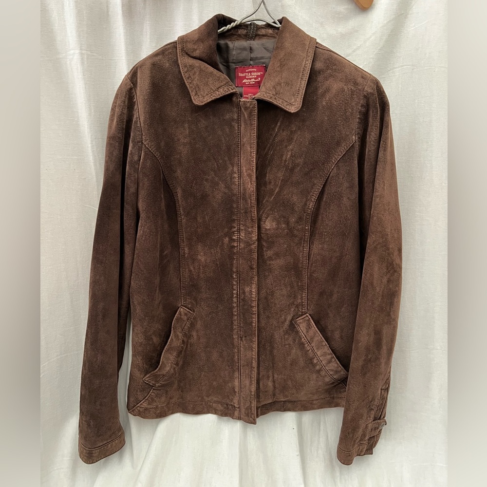 Eddie Bauer Seattle Suede leather jacket